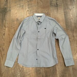 Giorgio Armani Junior’s Boy’s Black & White Button Down Size 12A